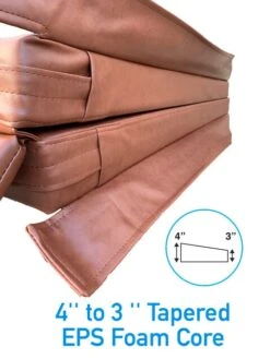 1.83 Metre (72'') Round Hot Tub Cover - Brown -Pooly Shop cover 4 1