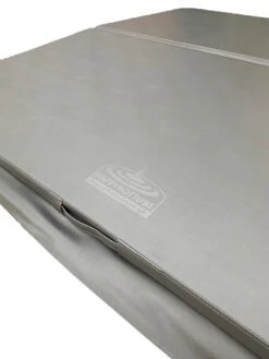 2.135 Metre (84'') Square Hot Tub Cover - Grey -Pooly Shop cover grey 4