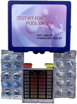 Happy Hot Tubs PH & Chlorine Test Kit -Pooly Shop dpd test kit
