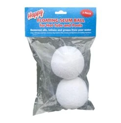 Happy Hot Tubs Floating Scum Ball (2 Pack) -Pooly Shop happy floating scum ball