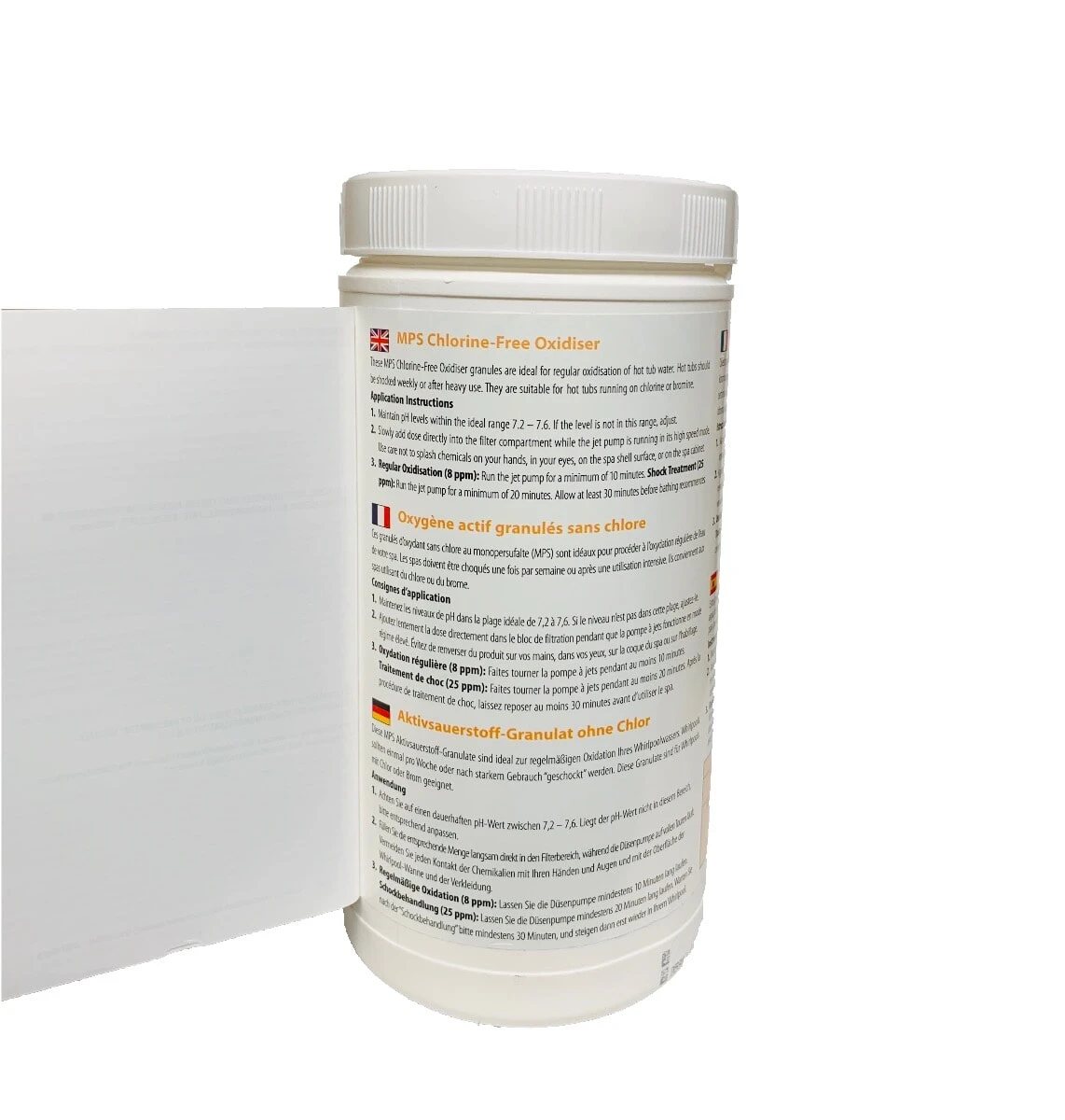 Hot Spring Freshwater MPS Chlorine-Free Oxidiser 1kg 2 Hot Spring Freshwater MPS Chlorine-Free Oxidiser 1kg - Image 2