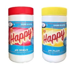 Happy Hot Tubs 8 Piece Bromine Starter Kit -Pooly Shop ph bundle 1kg small