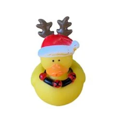 Mini Christmas Ducks (4 Pack) -Pooly Shop reindeer duck 1