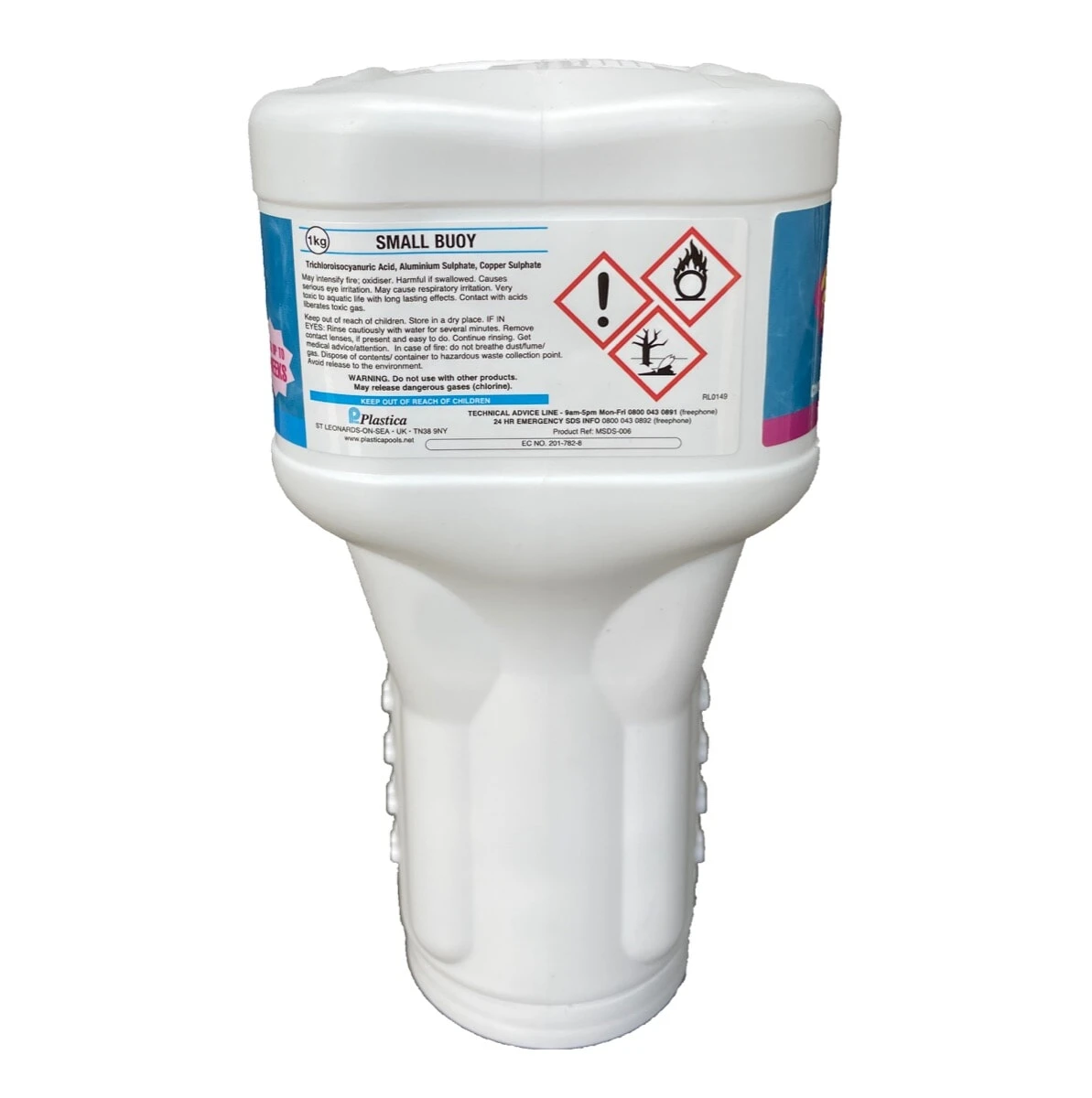 Relax Small Floating Buoy Pool Chlorine Dispenser 1kg 3 Relax Small Floating Buoy Pool Chlorine Dispenser 1kg - Image 3