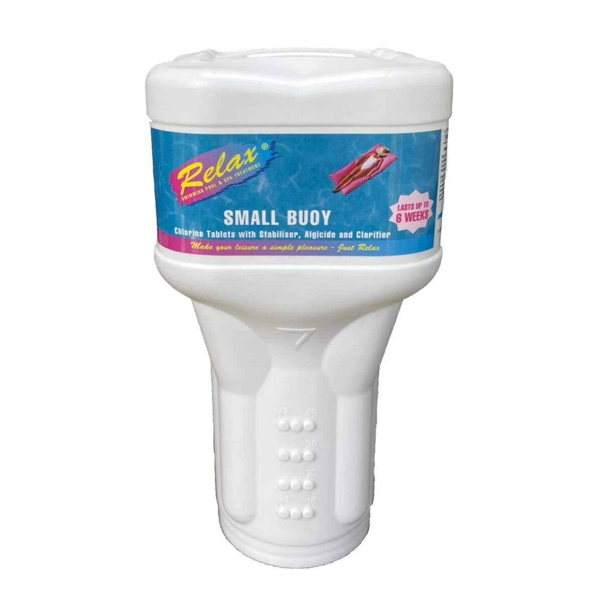 Relax Small Floating Buoy Pool Chlorine Dispenser 1kg 2 Relax Small Floating Buoy Pool Chlorine Dispenser 1kg - Image 2