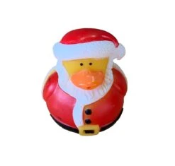 Mini Christmas Ducks (4 Pack) -Pooly Shop santa duck 1