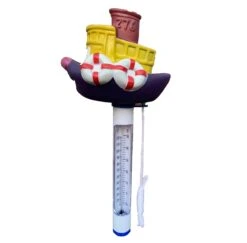 Floating Steamship Swimming Pool Boat Thermometer -Pooly Shop steamship thermo 3