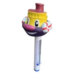 Floating Steamship Swimming Pool Boat Thermometer